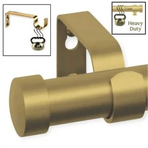curtain rods and brackets, heavy duty curtain rods and brackets, curtain rods with brackets