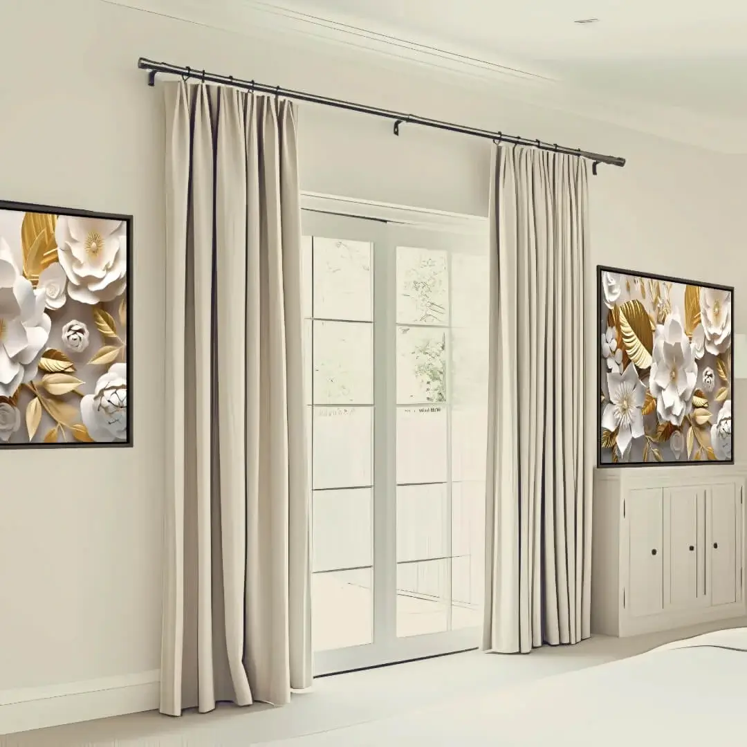 curtain rods for balcony