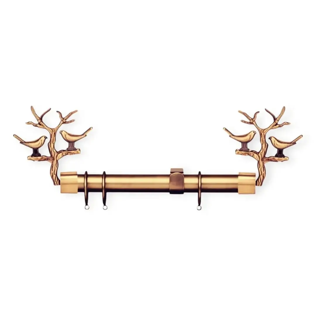 decorative curtain pole
