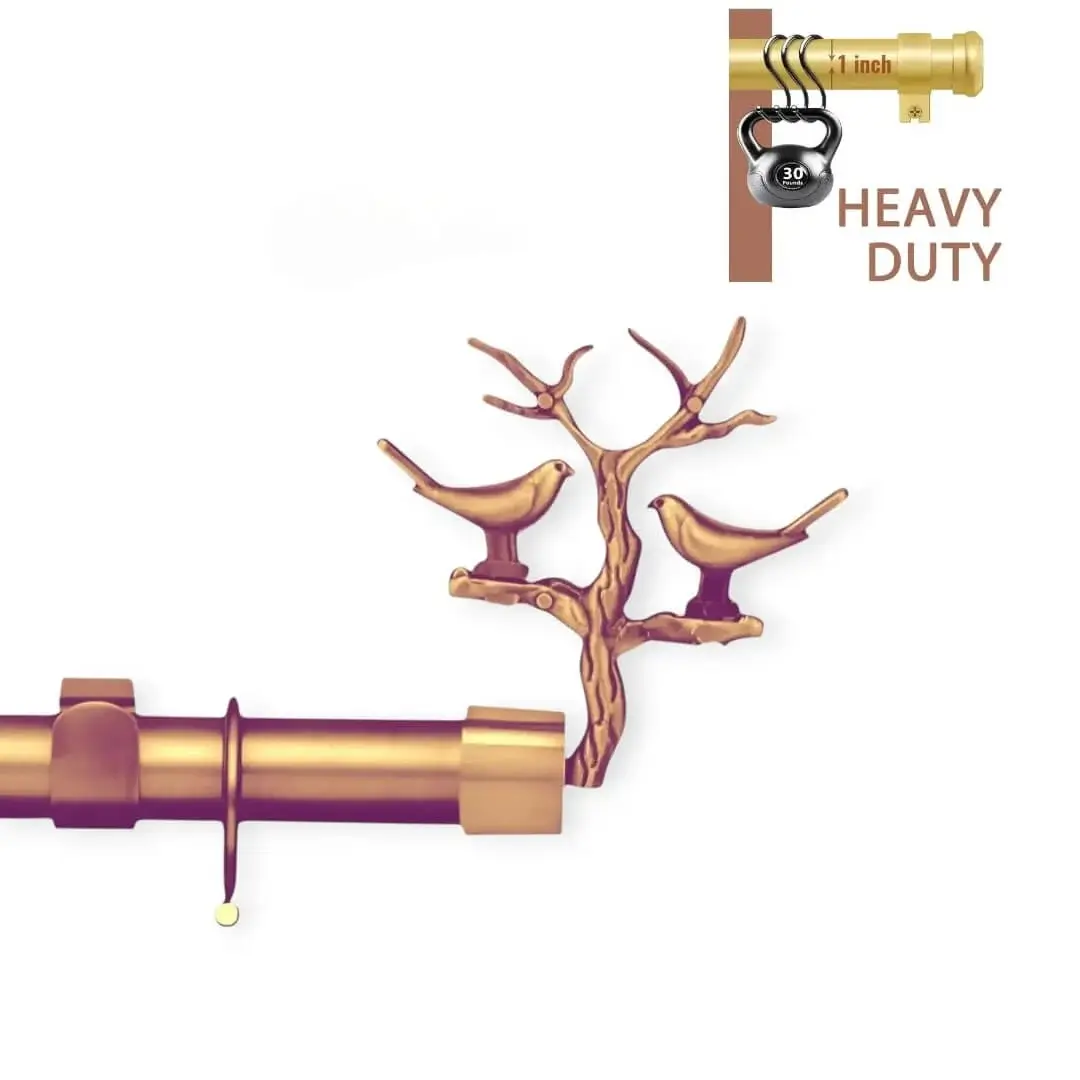 heavy duty curtain rod