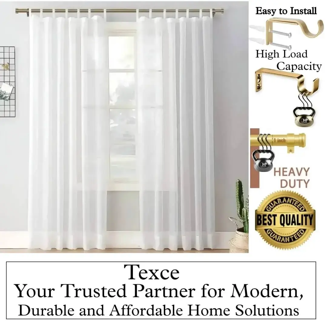 best curtain rods and brackets for living room