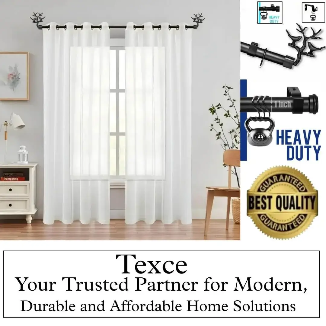 best decorative curtain rods for bedroom