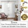 best long curtain rods heavy duty best long curtain rods heavy duty, Four-panel luxury curtain rod showcase: (1) Stylish living room with flowing curtains on a 12 foot curtain rod with sofa and art, (2) Stress test proving no bend under heavy weights, (3) Close-up of 1-inch diameter sturdy pole (no sag), (4) Text overlay: 'Best quality guaranteed—Texce: modern, durable, affordable home décor.' Combines elegance and industrial strength