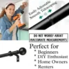 black adjustable curtain rod black adjustable curtain rod