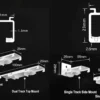 curtain bracket measurement curtain bracket measurement