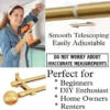 gold adjustable curtain rods gold adjustable curtain rods
