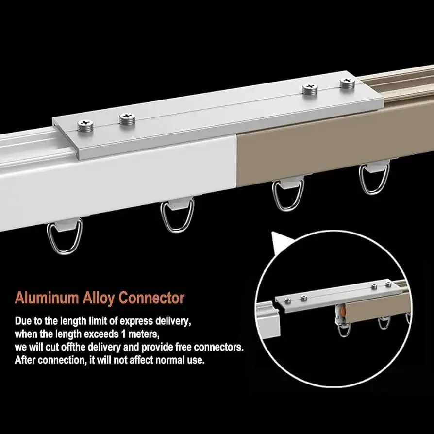 curtain track connector