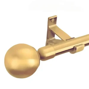 gold rods for curtains