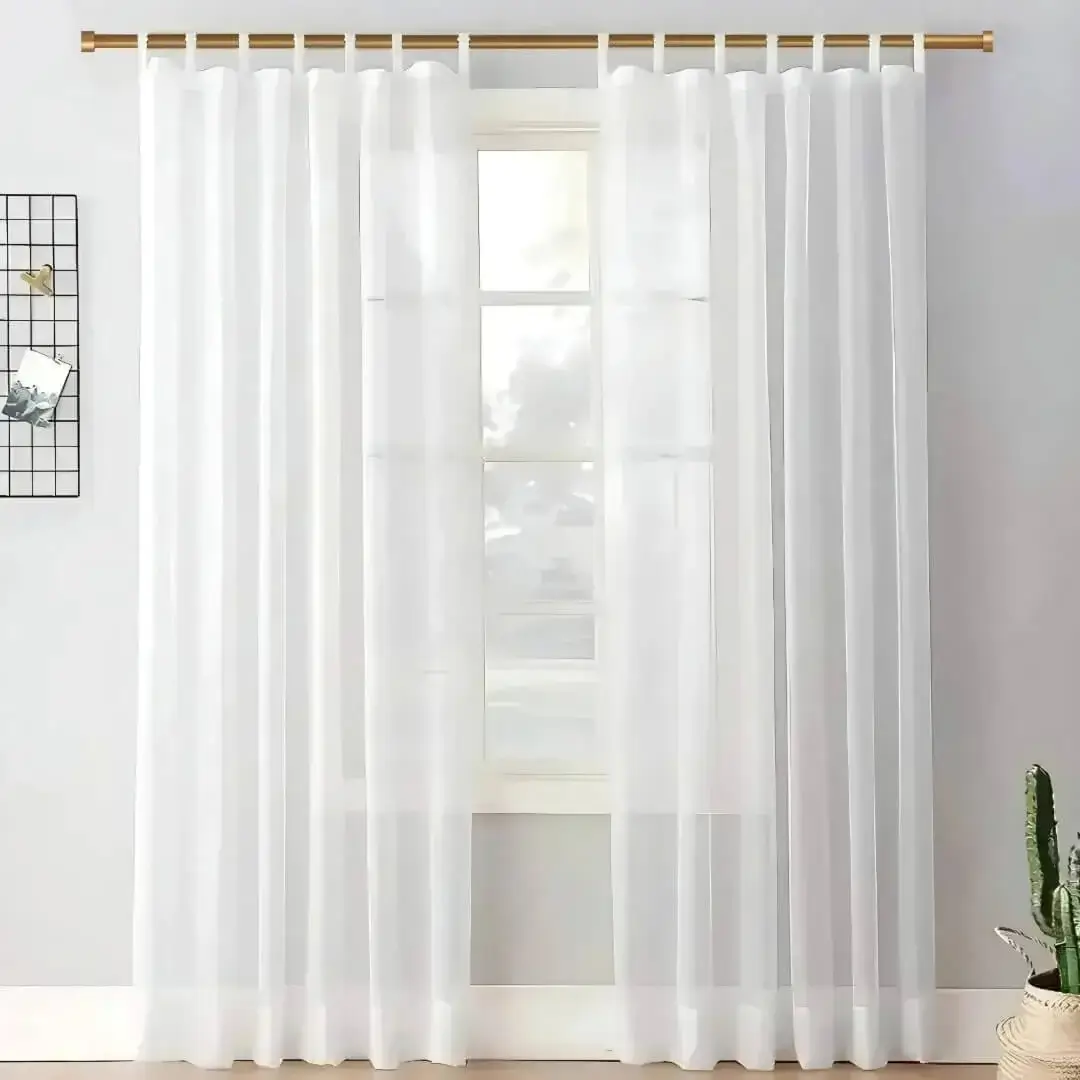 golden curtain rod for windows
