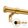 golden curtain rods golden curtain rod, gold adjustable curtain rod