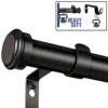 heavy duty black curtain poles heavy duty black curtain poles, black heavy duty curtain pole
