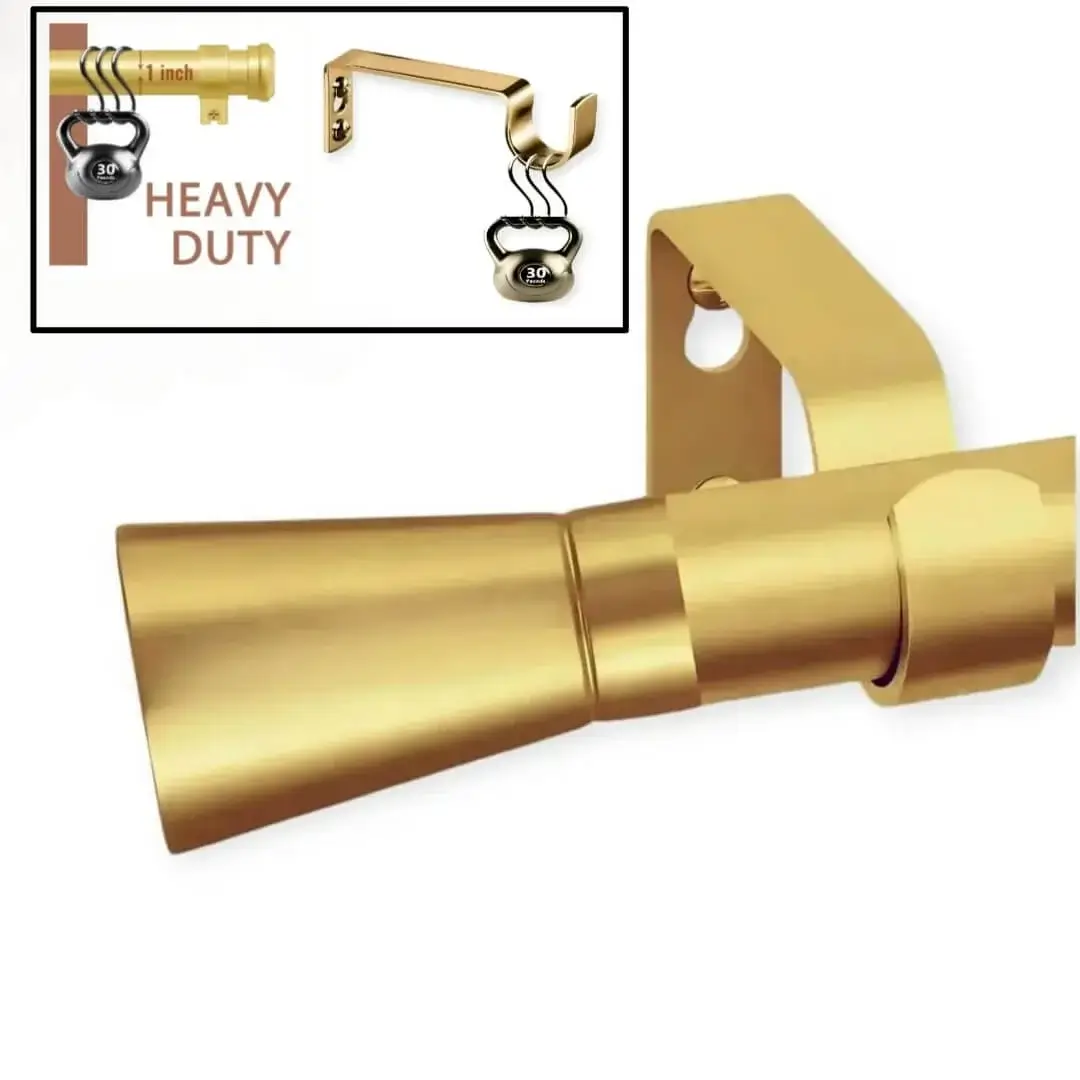 heavy duty curtain rods and accessories