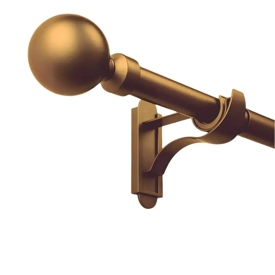 golden finish curtain rods golden finish curtain rod