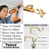 heavy duty curtain rods with brackets heavy duty curtain rods with brackets showcase, Three-panel showcase: (1) DIY girl installing a curtain rod with a drill, (2) elegant leaf-shaped finial rod design, and (3) close-up of heavy-duty steel brackets. Overlay text highlights: ‘Easy to install, corrosion-proof steel, versatile styles, affordable pricing, lifetime support, and Texce—a trusted brand