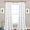 curtain rods for bed rooms curtain rods for apartment windows - Stylish living room with flowing white curtains on a drapery curtain rods paired with a side table and wall paintings—creating a chic, inviting ambiance.