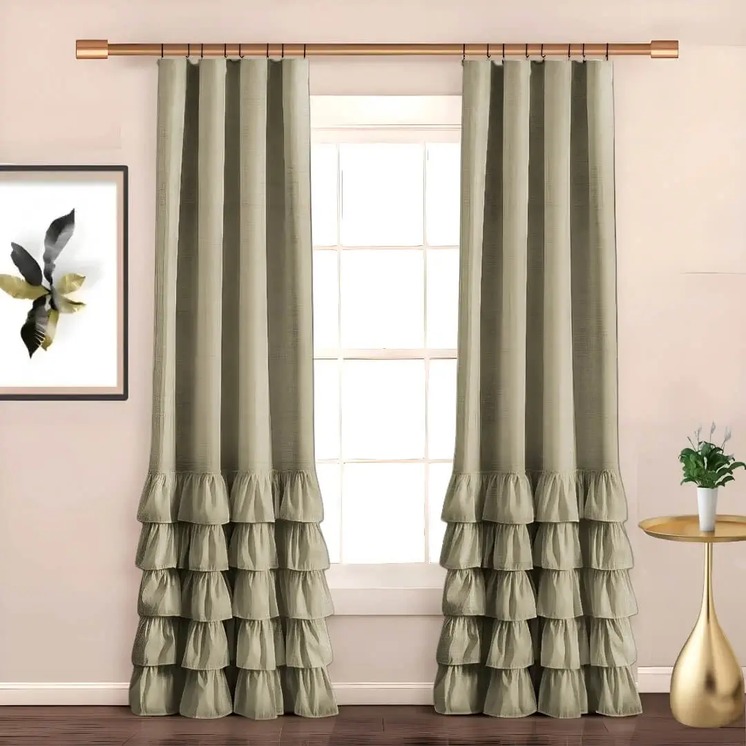 curtain rods for livingroom curtain rods for livingroom - curtains on a window elegantly styled with a gold adjustable curtain rods set featuring a minimalist design, securely mounted with wall brackets and holder, creating a chic and inviting living room ambiance with wall art and side table, suitable for long window or door curtains.